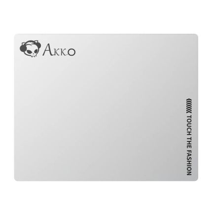 AKKO GLASS GAMING MOUSEPAD WHITE
