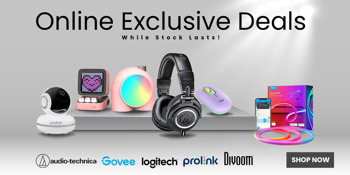ONLINE EXCLUSIVE DEALS!