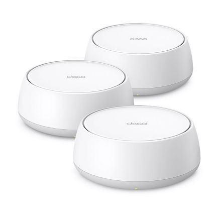 TPLINK DECO BE25 (3-PACK) WIFI 7 BE5000 DUAL-BAND WHOLE HOME MESH SYSTEM