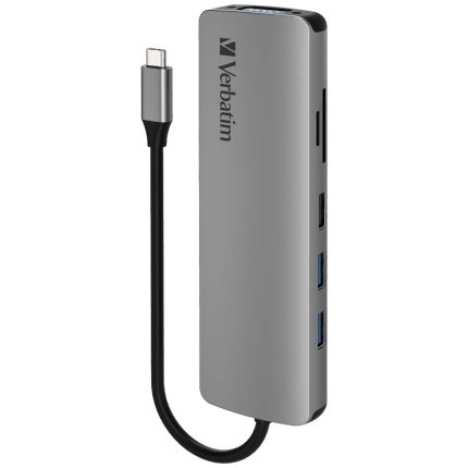 VERBATIM 100W 10-IN-1 PORTABLE DOCK CHARGING HUB #66956